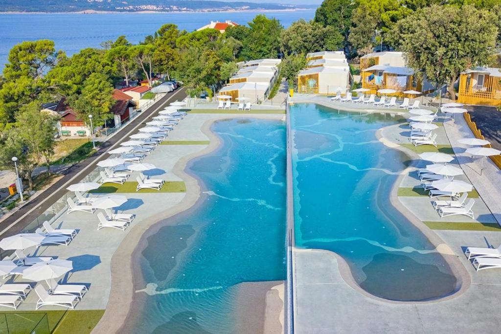 Sea House Pool & Jacuzzi, Bikes, Sup - Privilege Point Camping & Villas Selce Ngoại thất bức ảnh